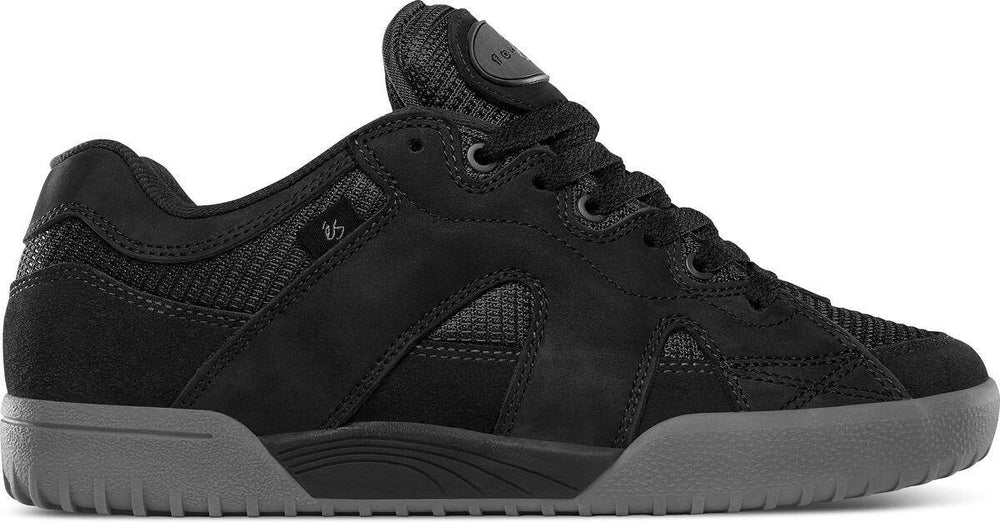 éS One Nine 7 Black / Grey Skateboard Shoes - One Revolver Surfboards