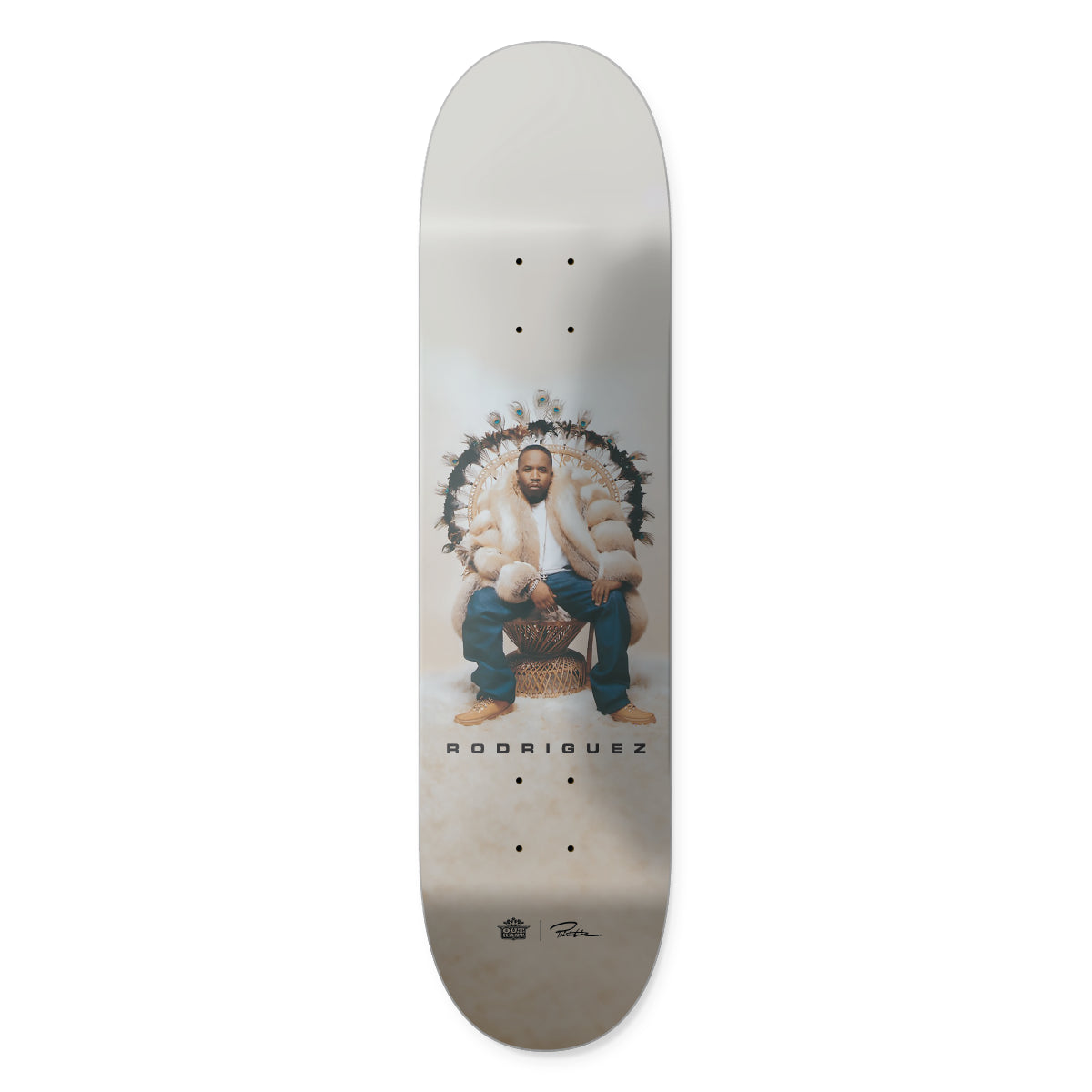 PRIMITIVE x OUTKAST RODRIGUEZ "REGAL" 8.25" SKATEBOARD DECK - One Revolver Surfboards