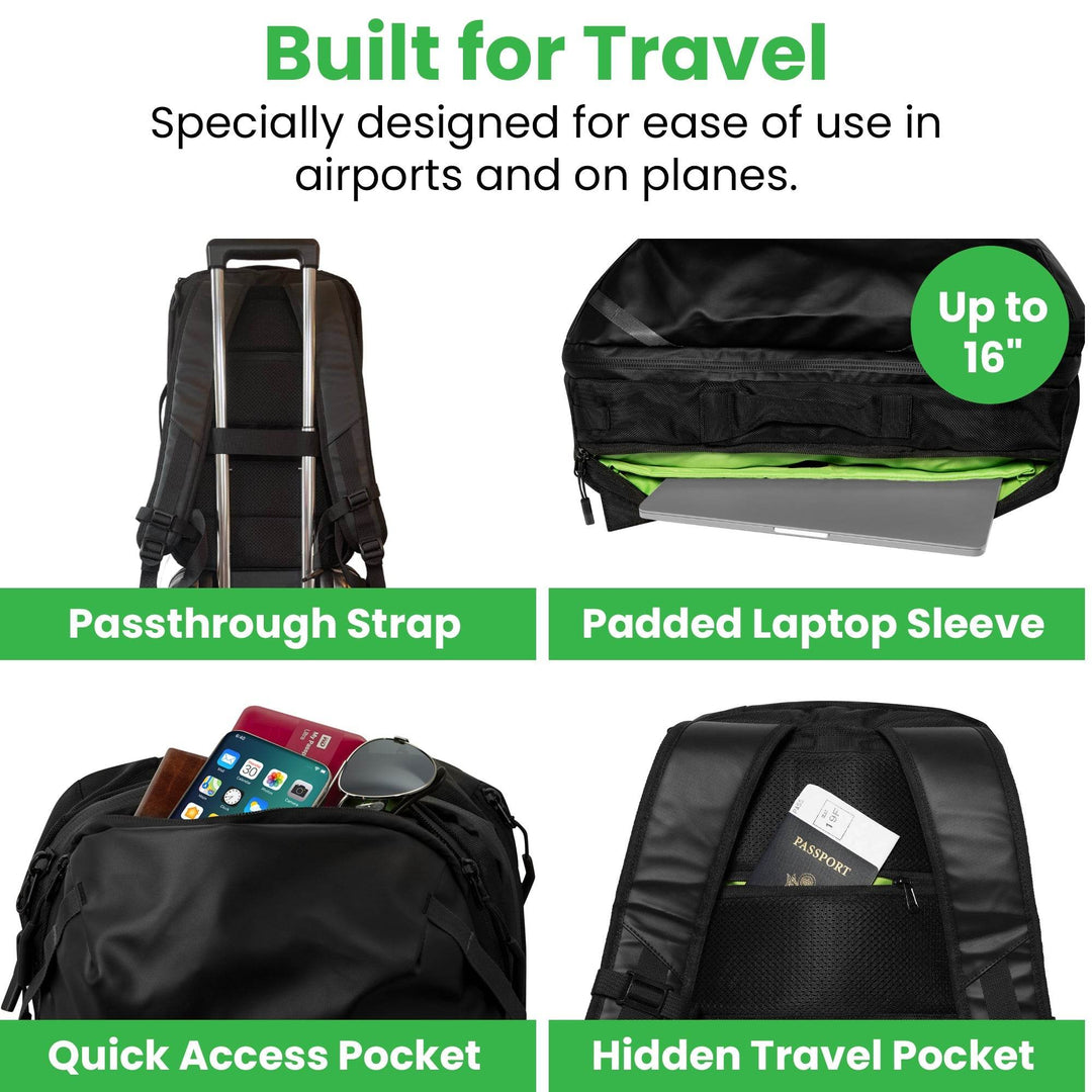 The Island Hopper Travel Backpack 28L - One Revolver Surfboards