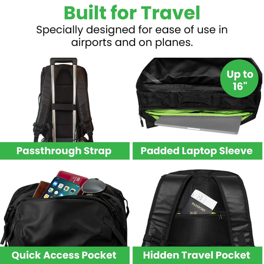 The Island Hopper Travel Backpack 28L - One Revolver Surfboards