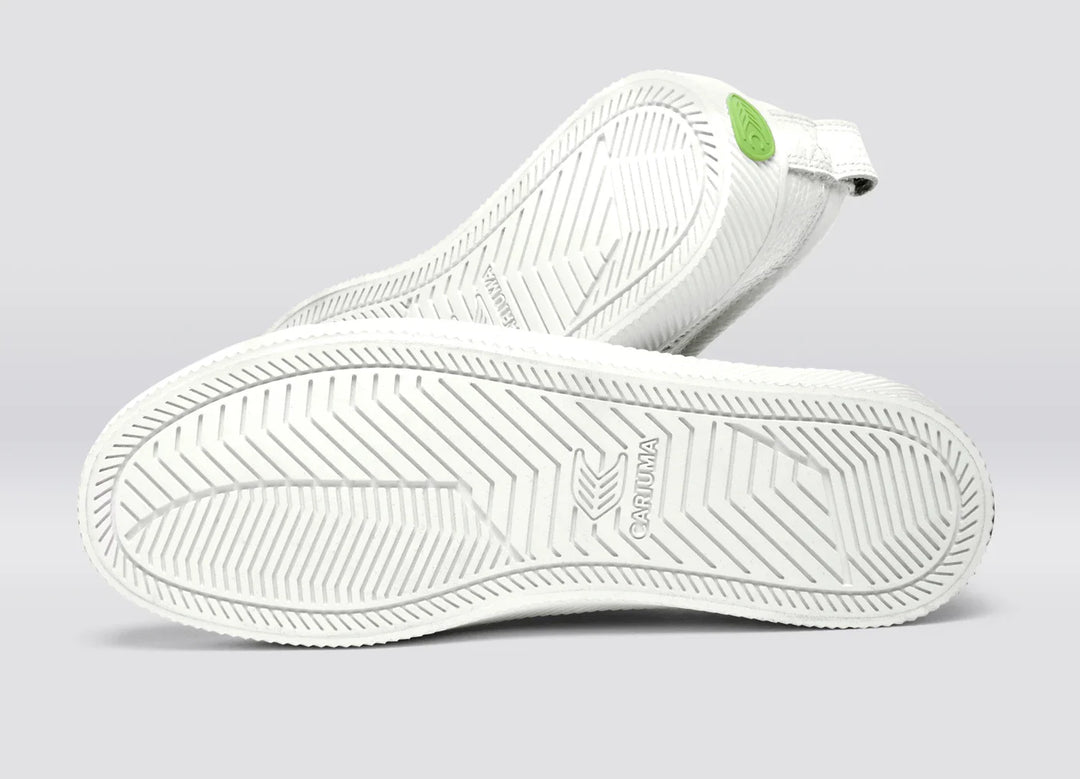 OCA Pebbled Leather White