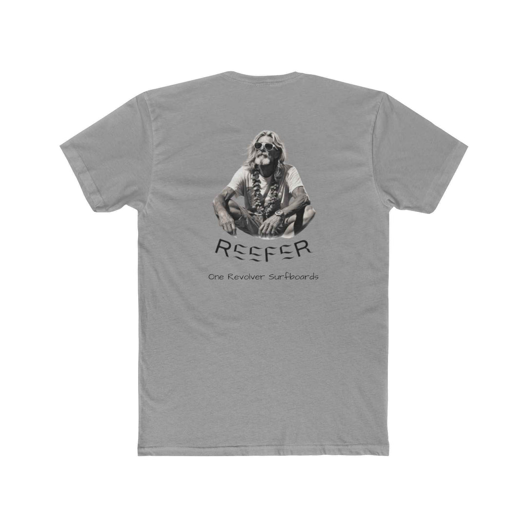 Reefer Unisex Surf T-Shirt – Laid-Back Cotton Crew with Chill Vibes - One Revolver Surfboards