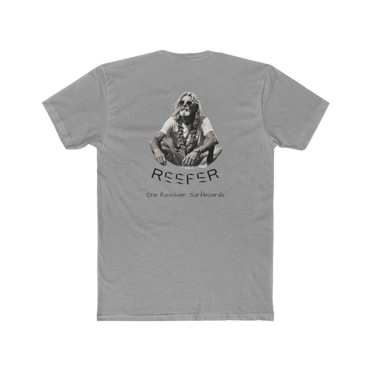 Reefer Unisex Surf T-Shirt – Laid-Back Cotton Crew with Chill Vibes - One Revolver Surfboards