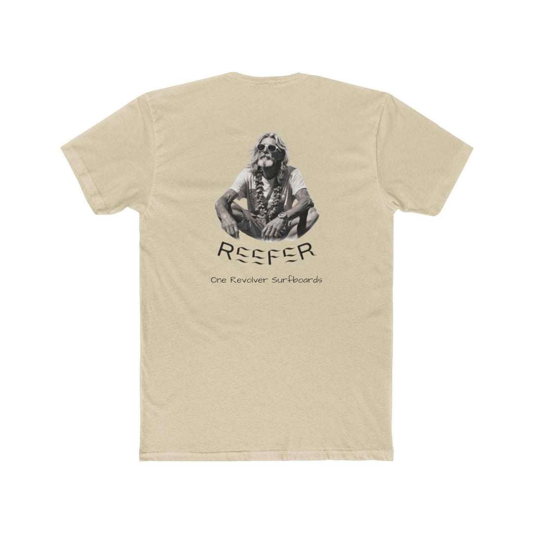 Reefer Unisex Surf T-Shirt – Laid-Back Cotton Crew with Chill Vibes - One Revolver Surfboards