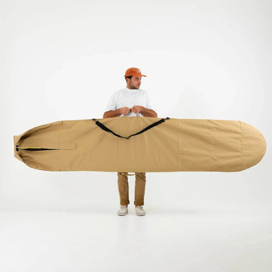 FARO Canvas Surfboard Bag (tan color) - Surfboard Bag - One Revolver Surfboards