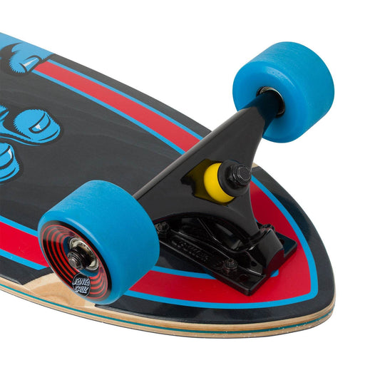Santa Cruz Screaming Hand Pintail Cruzer Complete Skateboard 9.2 x 33 - One Revolver Surfboards
