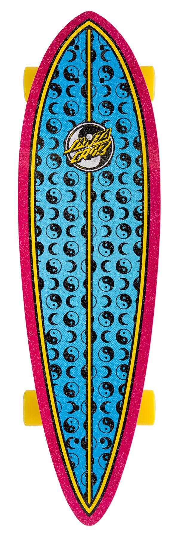 Santa Cruz Yin Yang Dot Pintail Cruzer Complete Skateboard 9.2 x 33 - One Revolver Surfboards