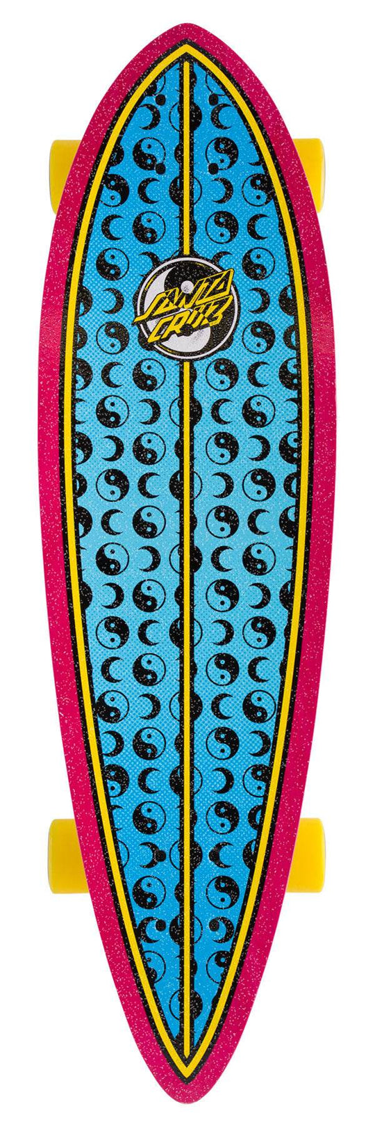 Santa Cruz Yin Yang Dot Pintail Cruzer Complete Skateboard 9.2 x 33 - One Revolver Surfboards