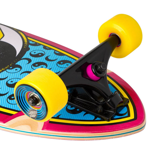 Santa Cruz Yin Yang Dot Pintail Cruzer Complete Skateboard 9.2 x 33 - One Revolver Surfboards