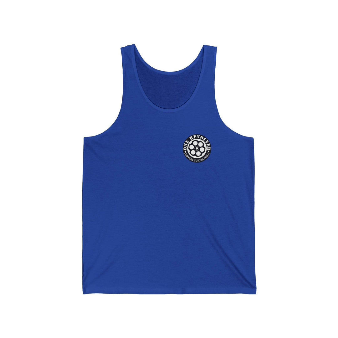Surf Check Tank Top – One Revolver Unisex Lightweight Surf Tank - One Revolver Surfboards
