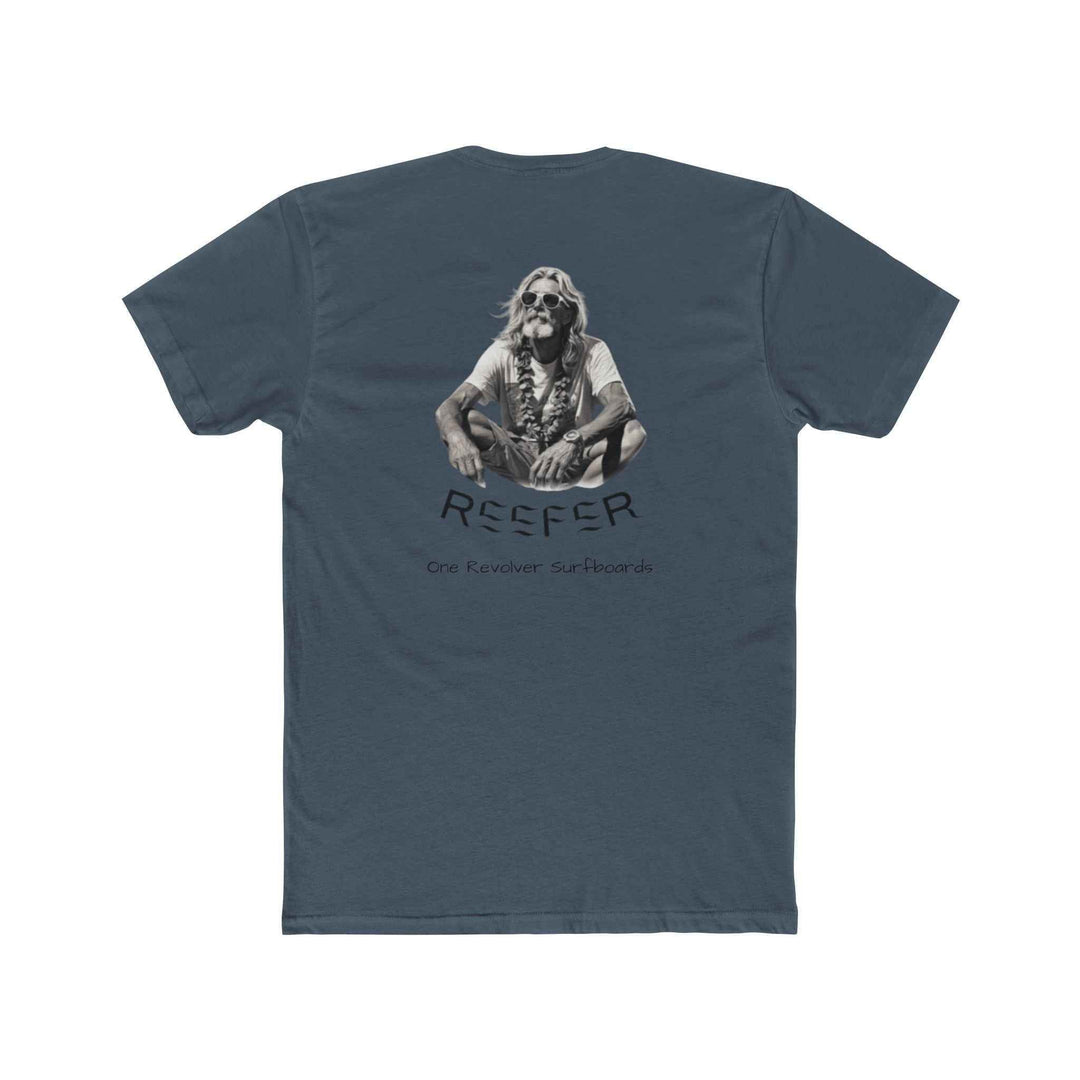 Reefer Unisex Surf T-Shirt – Laid-Back Cotton Crew with Chill Vibes - One Revolver Surfboards