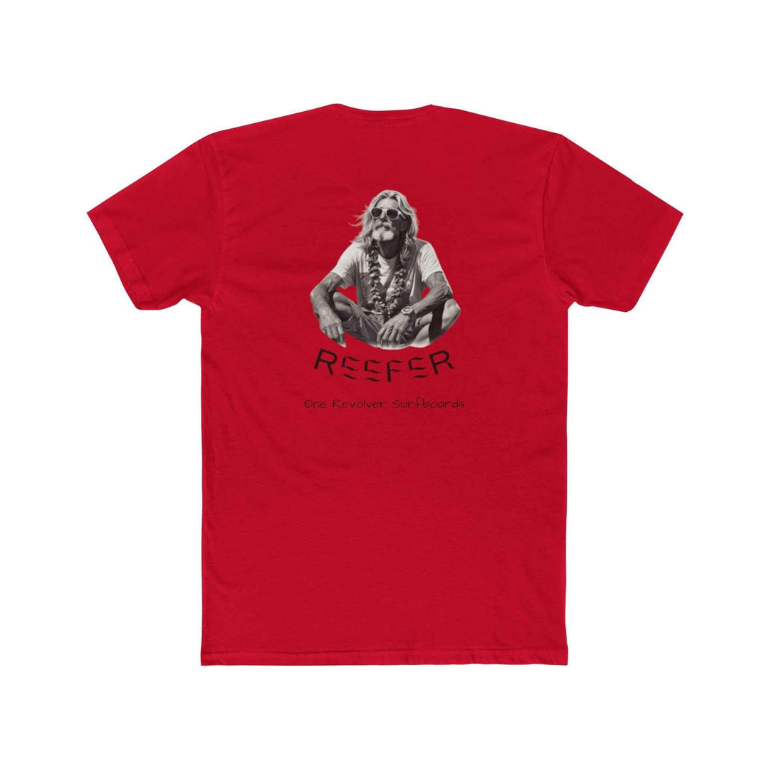Reefer Unisex Surf T-Shirt – Laid-Back Cotton Crew with Chill Vibes - One Revolver Surfboards