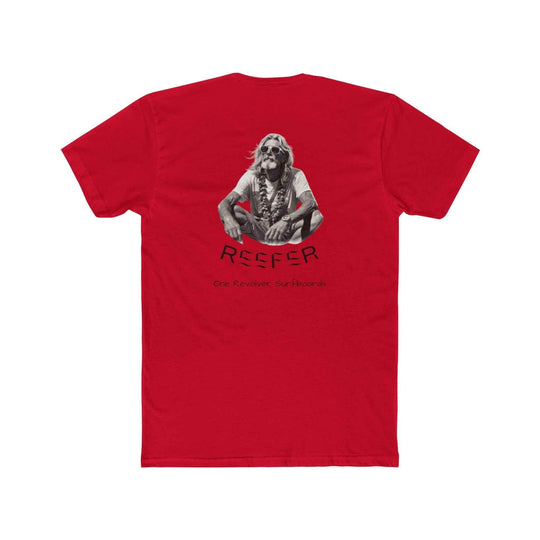 Reefer Unisex Surf T-Shirt – Laid-Back Cotton Crew with Chill Vibes - One Revolver Surfboards
