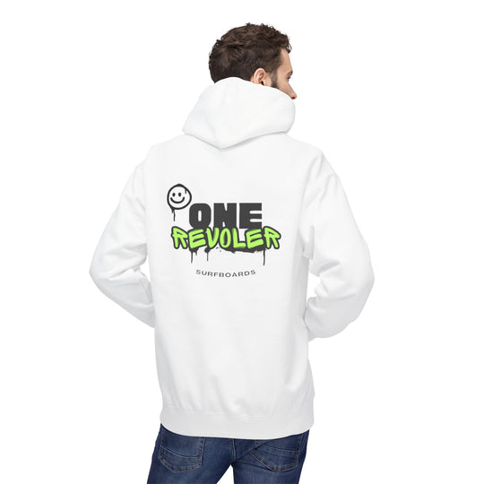 Smile Hoodie by One Revolver Surfboards – Unisex Midweight Softstyle Fleece