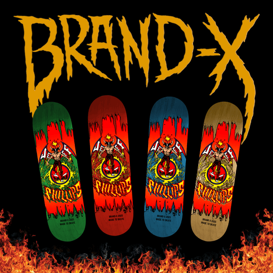 Jeff Phillips DevilMan BBC POP Deck - One Revolver Surfboards
