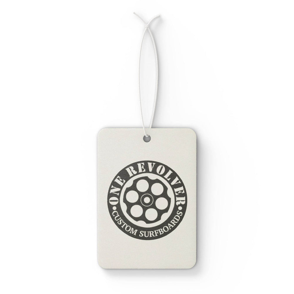 One Revolver Circle Logo Car Air Freshener – Scents That Ride With You - Accessories - One Revolver Surfboards