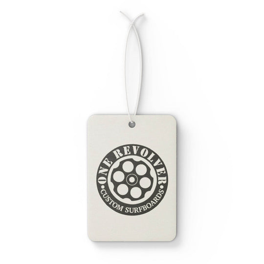 One Revolver Circle Logo Car Air Freshener – Scents That Ride With You - Accessories - One Revolver Surfboards