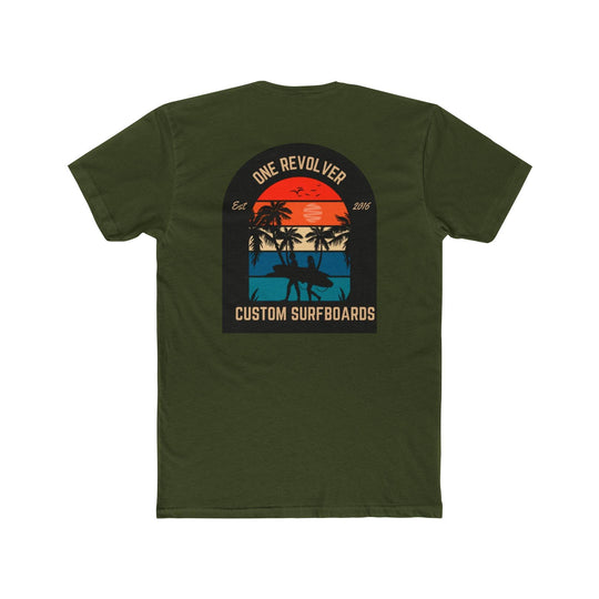 Sunset Palm Tee – One Revolver Custom Surfboards T-Shirt - One Revolver Surfboards
