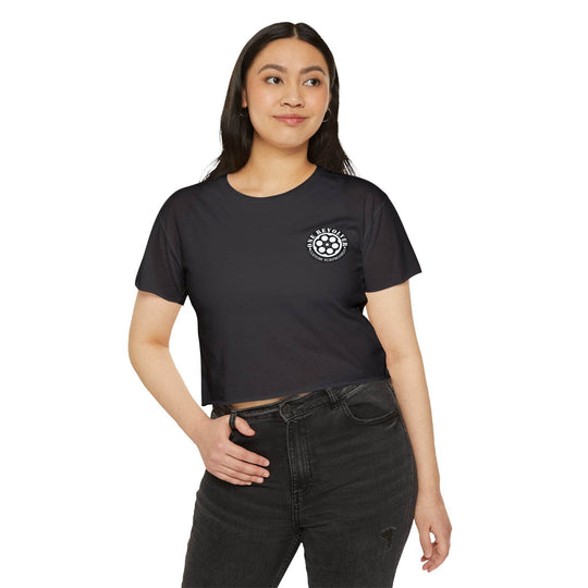 Tropical Dream Crop Tee – Women’s Surf-Inspired Crop Top - One Revolver Surfboards