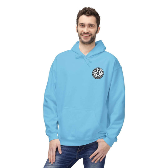 Smile Hoodie by One Revolver Surfboards – Unisex Midweight Fleece for Surf & Street - One Revolver Surfboards