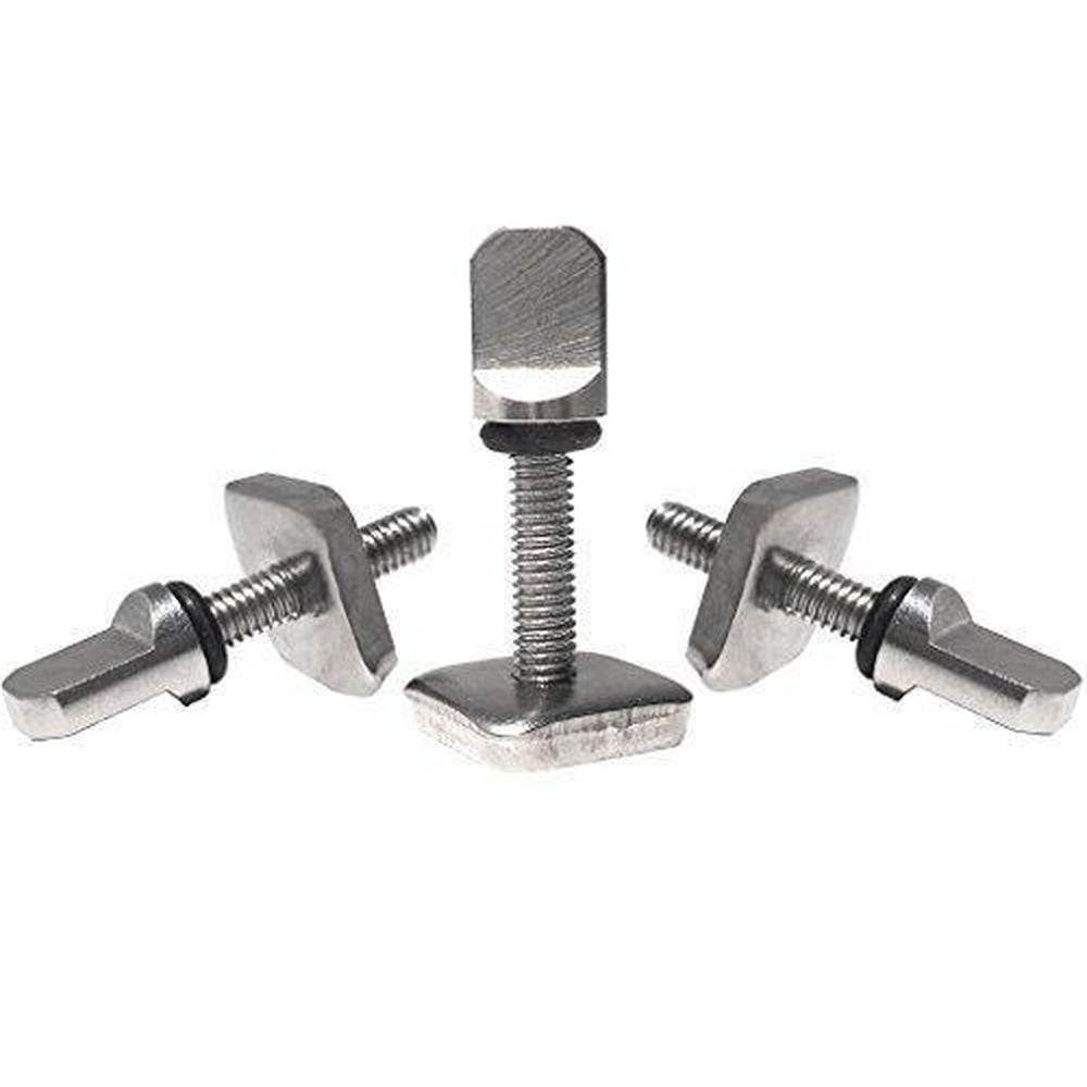 Surfboard Fins Thumb Screw and Plate for Longboard Center - - One Revolver Surfboards