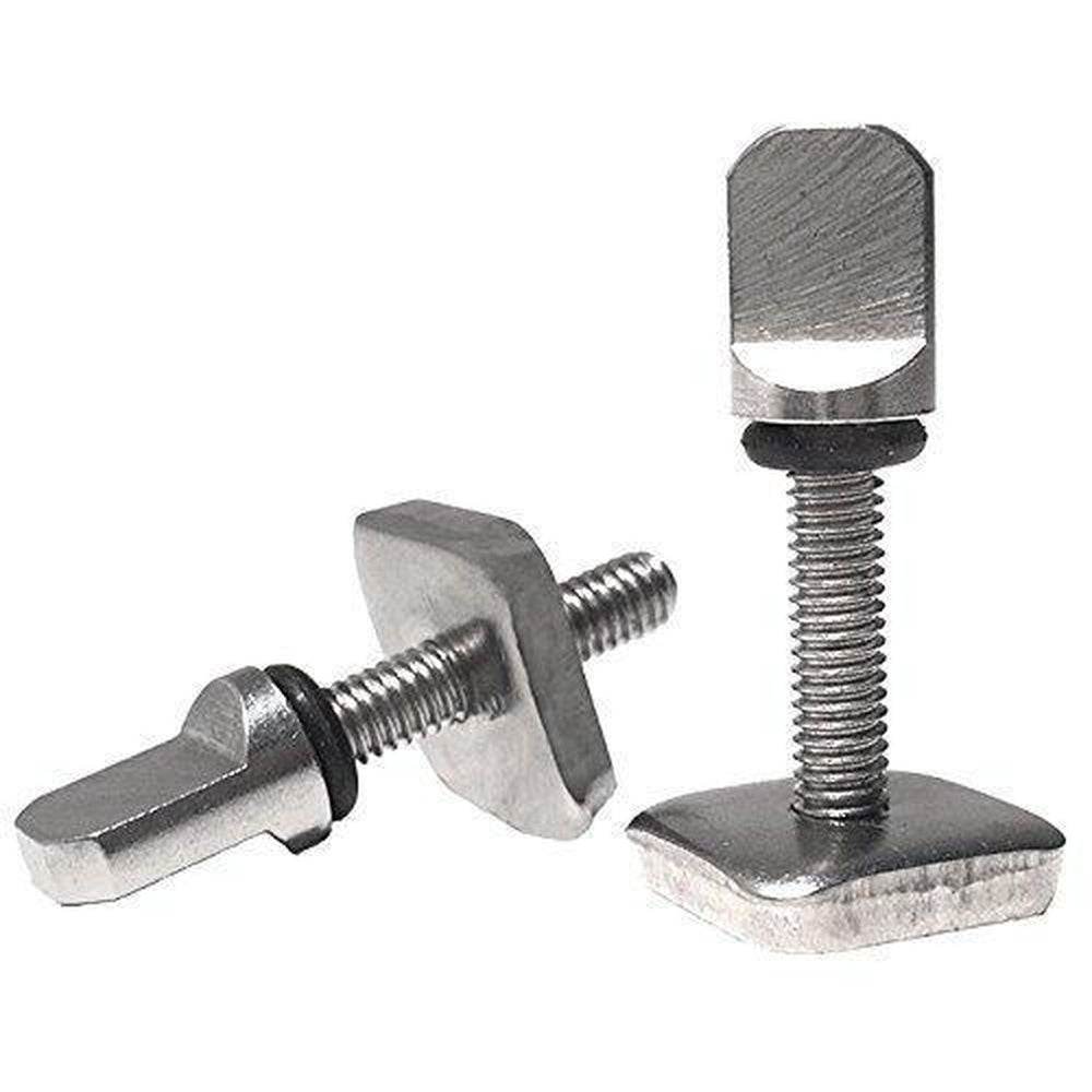 Surfboard Fins Thumb Screw and Plate for Longboard Center - - One Revolver Surfboards