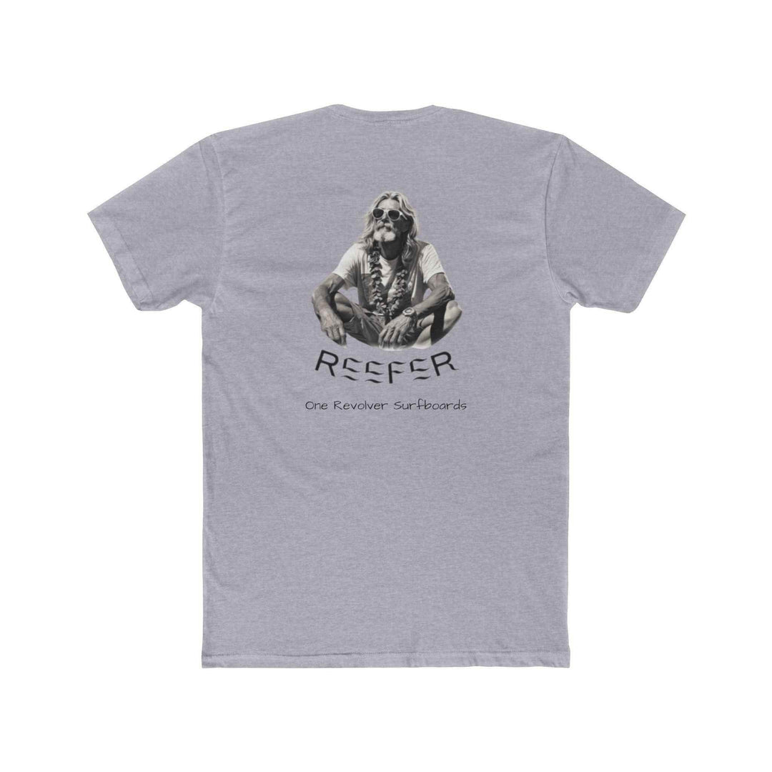 Reefer Unisex Surf T-Shirt – Laid-Back Cotton Crew with Chill Vibes - One Revolver Surfboards