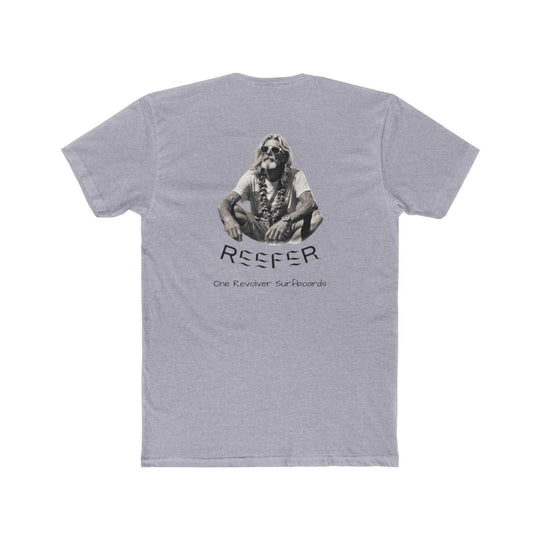 Reefer Unisex Surf T-Shirt – Laid-Back Cotton Crew with Chill Vibes - One Revolver Surfboards