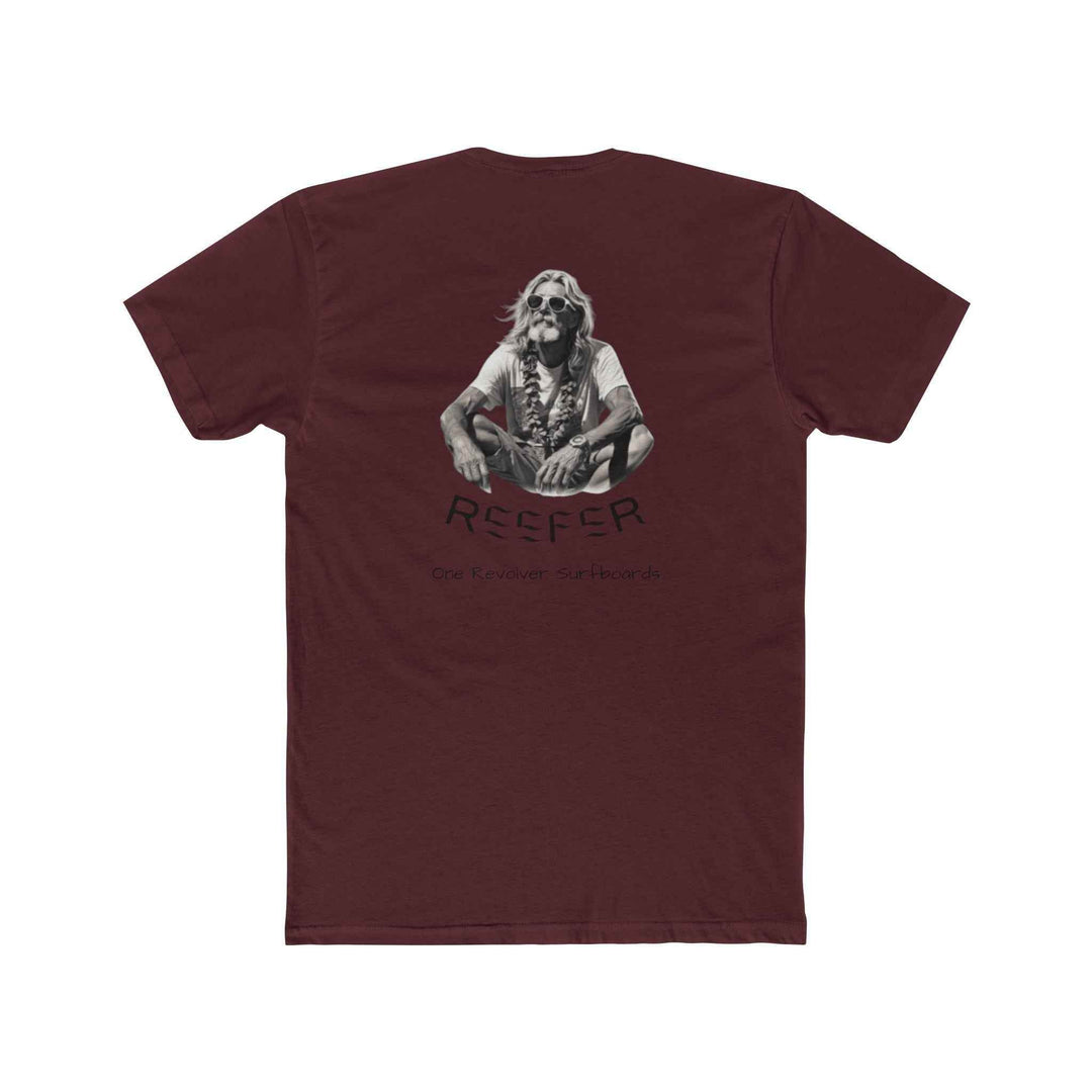 Reefer Unisex Surf T-Shirt – Laid-Back Cotton Crew with Chill Vibes - One Revolver Surfboards