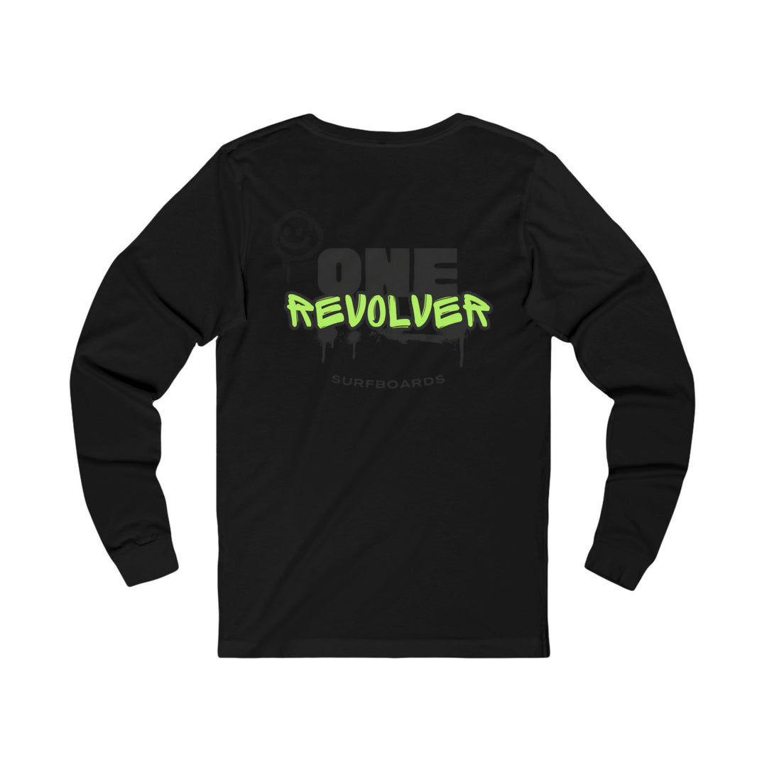 One Revolver Surfboards Graffiti Smile Long Sleeve Tee – Unisex Fit