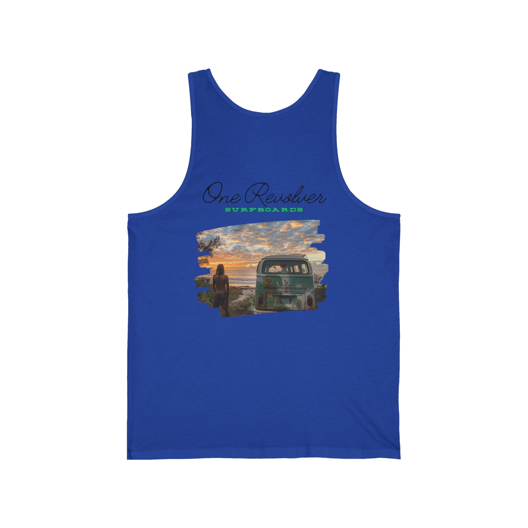 Surf Check- One Revolver Surfboards tank top