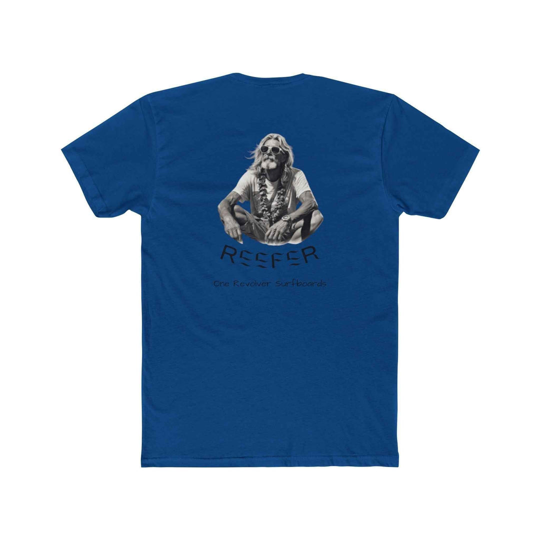 Reefer Unisex Surf T-Shirt – Laid-Back Cotton Crew with Chill Vibes - One Revolver Surfboards