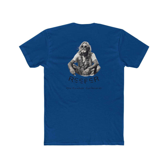 Reefer Unisex Surf T-Shirt – Laid-Back Cotton Crew with Chill Vibes - One Revolver Surfboards