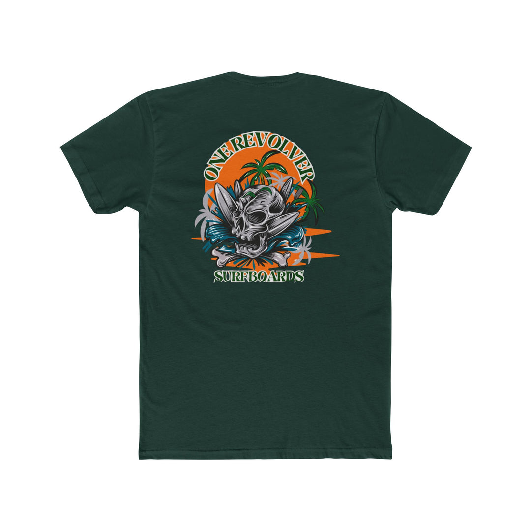 One Revolver Surfboards Skull Graphic T-Shirt