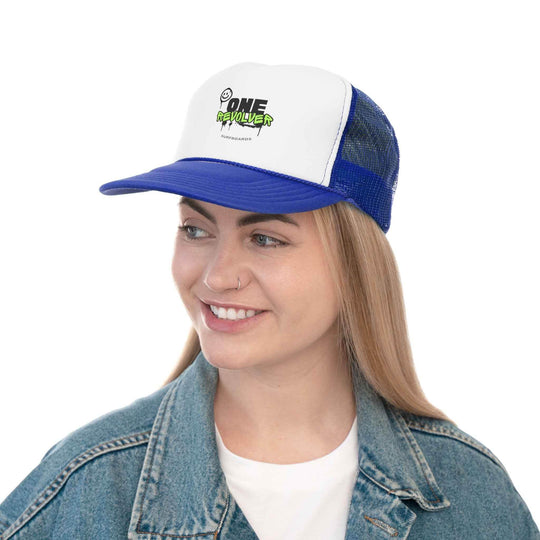 Graffiti Smile Trucker Cap – One Revolver Surf & Street Hat - One Revolver Surfboards