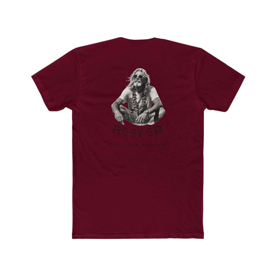 Reefer Unisex Surf T-Shirt – Laid-Back Cotton Crew with Chill Vibes - One Revolver Surfboards