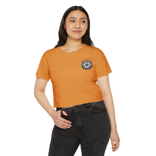 Tropical Dream Crop Tee – Women’s Surf-Inspired Crop Top - One Revolver Surfboards