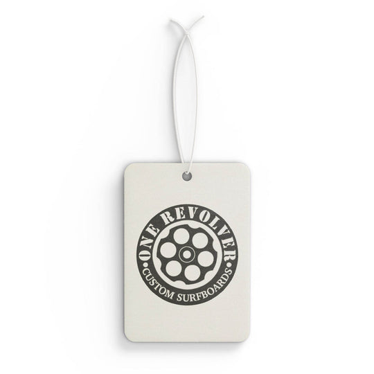 One Revolver Circle Logo Car Air Freshener – Scents That Ride With You - Accessories - One Revolver Surfboards
