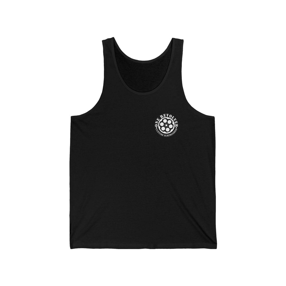 80's Vibe Tank Top – One Revolver Surfboards Unisex Retro Surf Tank - One Revolver Surfboards