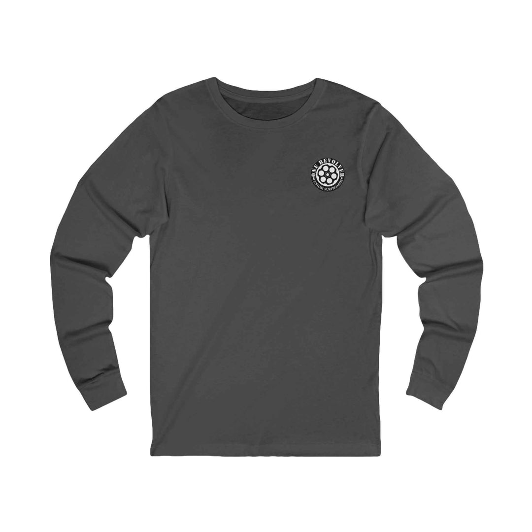 Graffiti Smile Long Sleeve Tee – One Revolver Unisex Street-Surf Shirt - One Revolver Surfboards