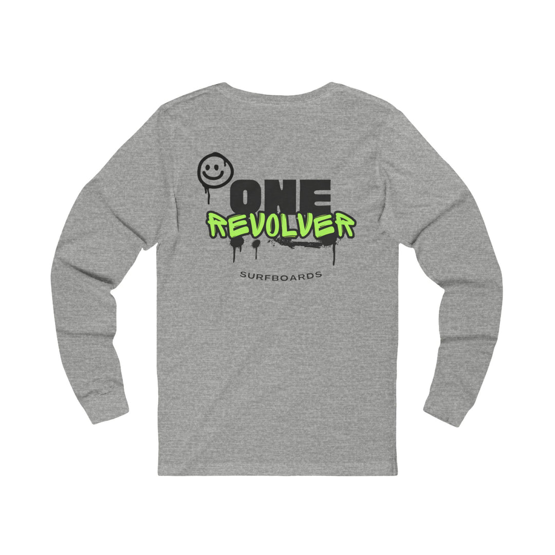 One Revolver Surfboards Graffiti Smile Long Sleeve Tee – Unisex Fit