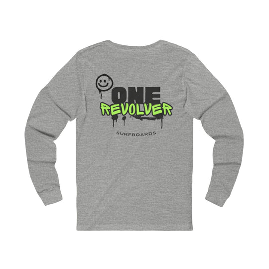 One Revolver Surfboards Graffiti Smile Long Sleeve Tee – Unisex Fit