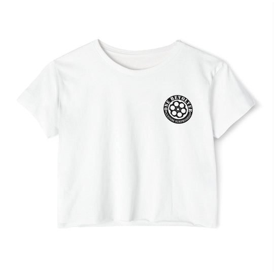 Tropical Dream Crop Tee – Women’s Surf-Inspired Crop Top - One Revolver Surfboards