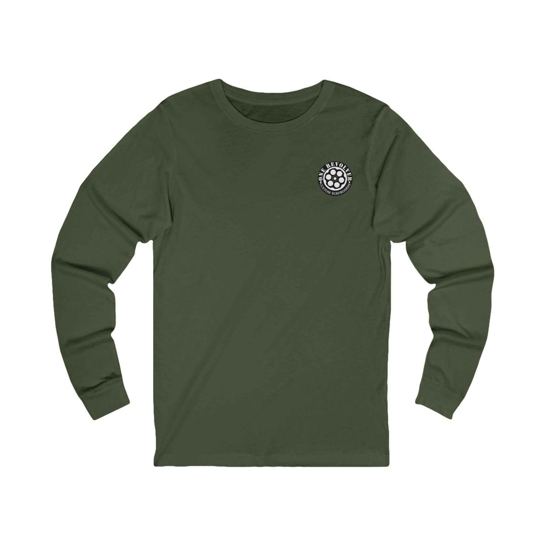 Graffiti Smile Long Sleeve Tee – One Revolver Unisex Street-Surf Shirt - One Revolver Surfboards