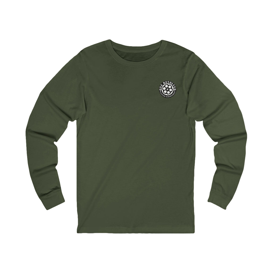 One Revolver Surfboards Graffiti Smile Long Sleeve Tee – Unisex Fit