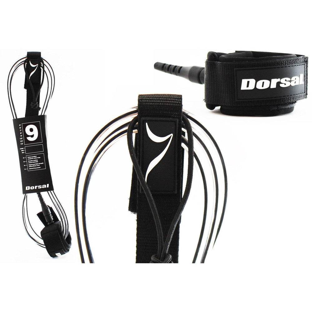 DORSAL Surf Leash for Surfboard Longboard SUP Leg Rope - One Revolver Surfboards