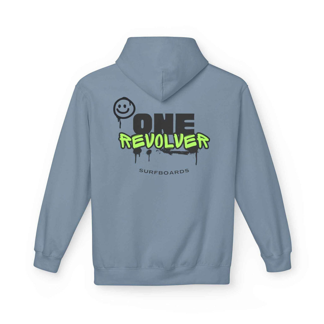 Smile Hoodie by One Revolver Surfboards – Unisex Midweight Fleece for Surf & Street - One Revolver Surfboards