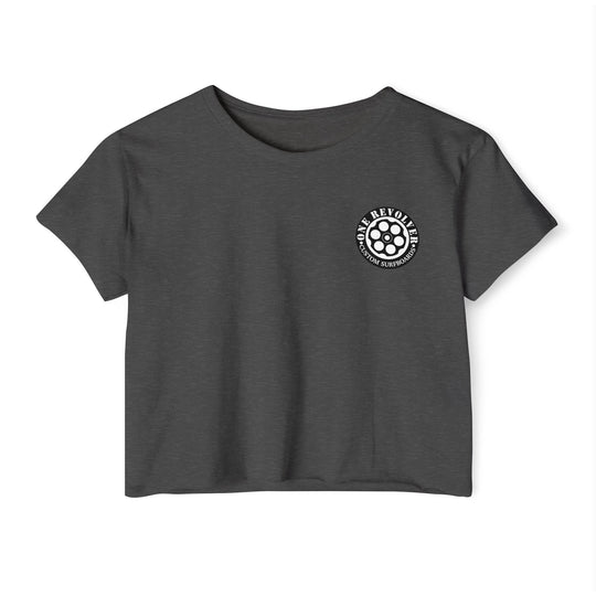 Tropical Dream Crop Tee – Women’s Surf-Inspired Crop Top - One Revolver Surfboards