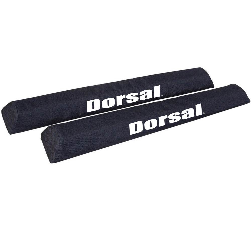 DORSAL Aero Roof Rack Pads for Crossbars - Set of 2 for Surfboards Kayaks SUP Snowboards Paddleboard and Canoe - One Revolver Surfboards