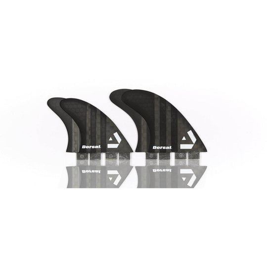 DORSAL Surfboard Fins Quad 4 Set FCS Compatible - One Revolver Surfboards